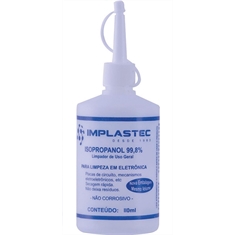 Álcool Isopropílico 110ML ISOPROPANOL - IMPLASTEC